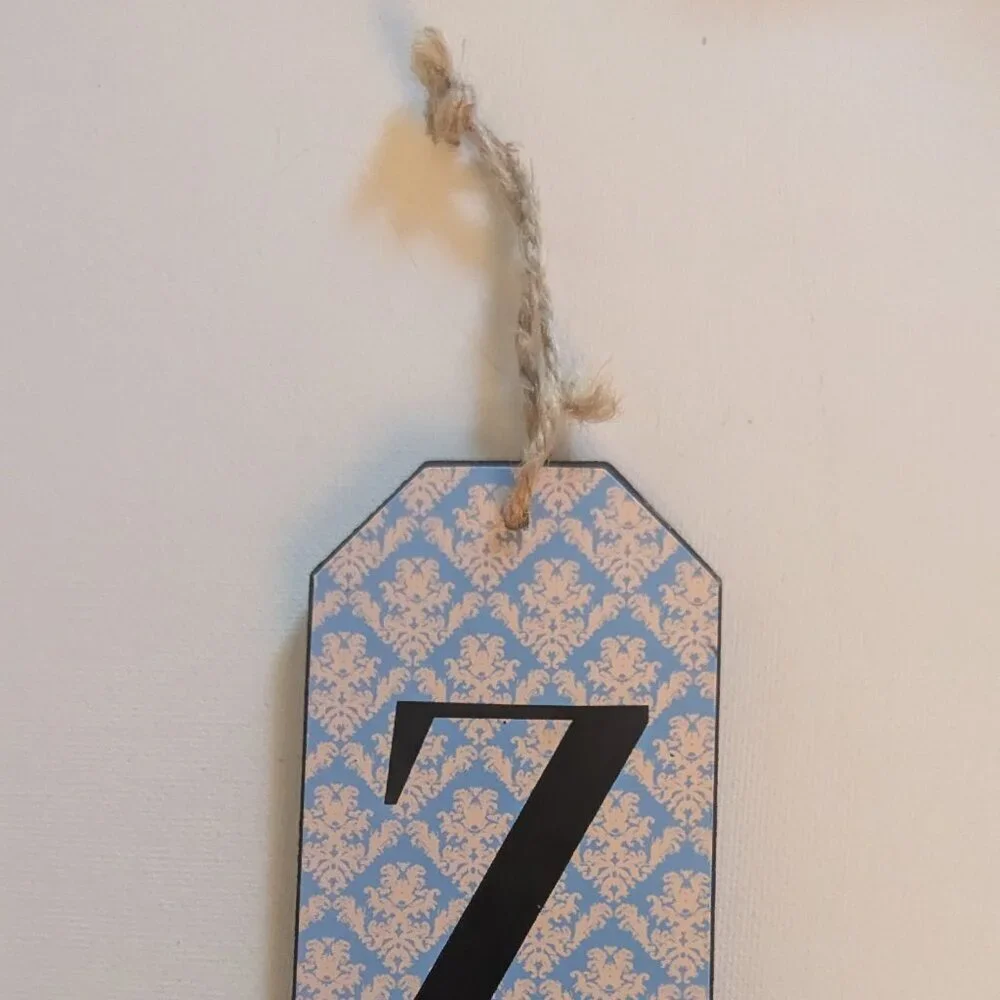 NWT Colorful Letter 'Z' Wooden Sign Michaels Rustic Autumn Home Wall Decor NEW